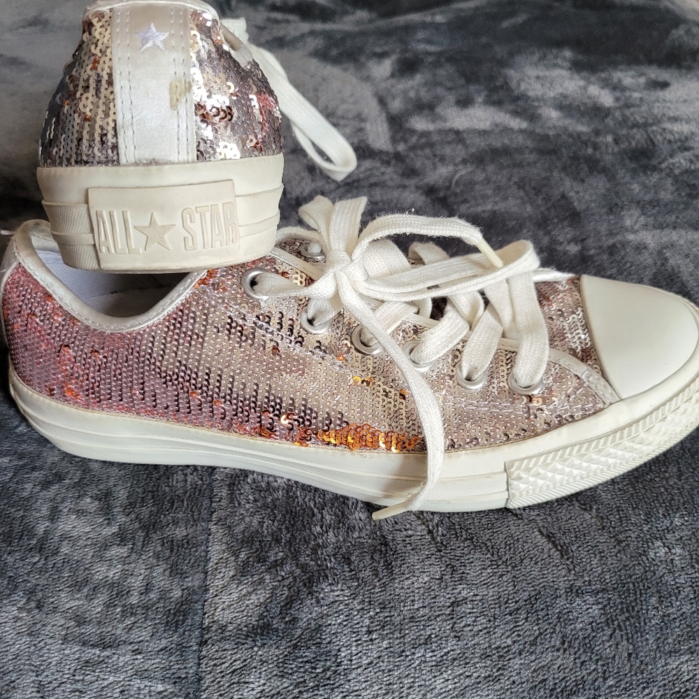 Converse All Star mini colorflip sequins sneakers